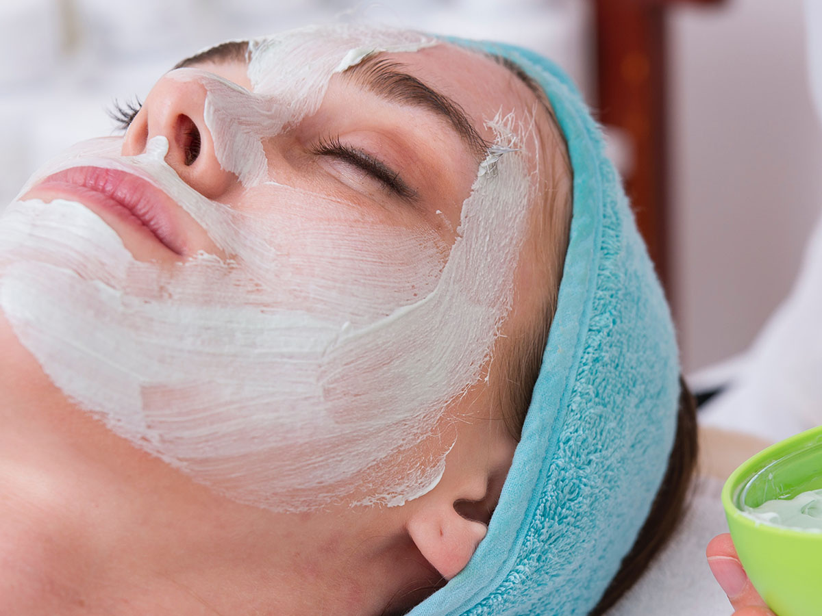 Blitz - 4 Skin Treatments for More... - 1200x900GMB-2 close up of a woman receiving a facial