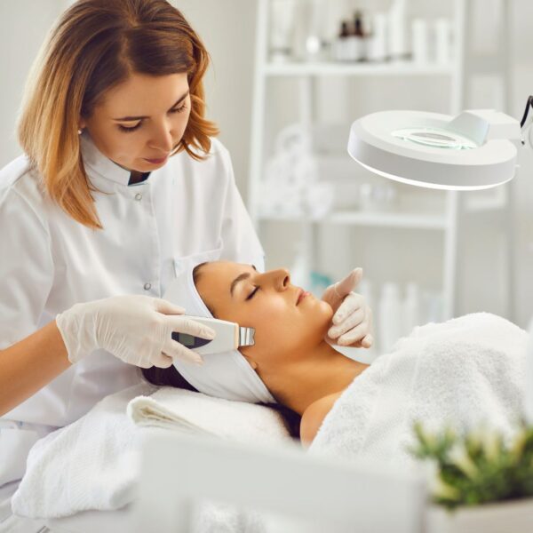 woman getting treatment