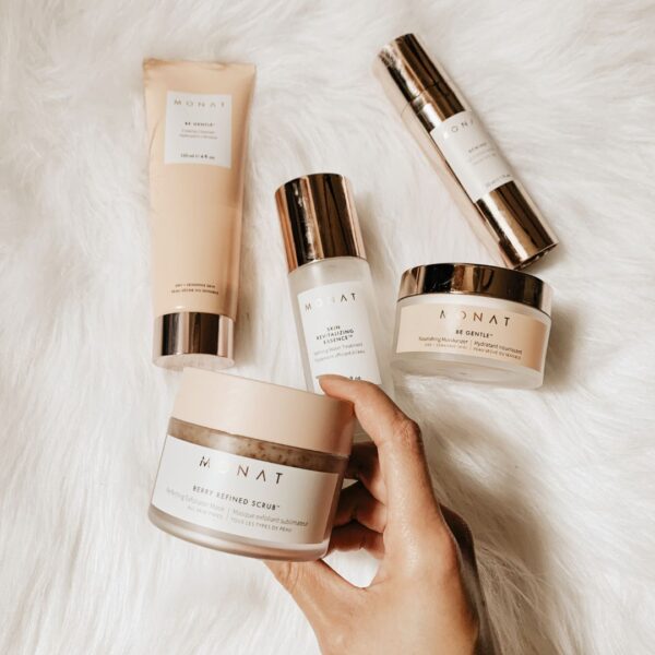 Skincare products.